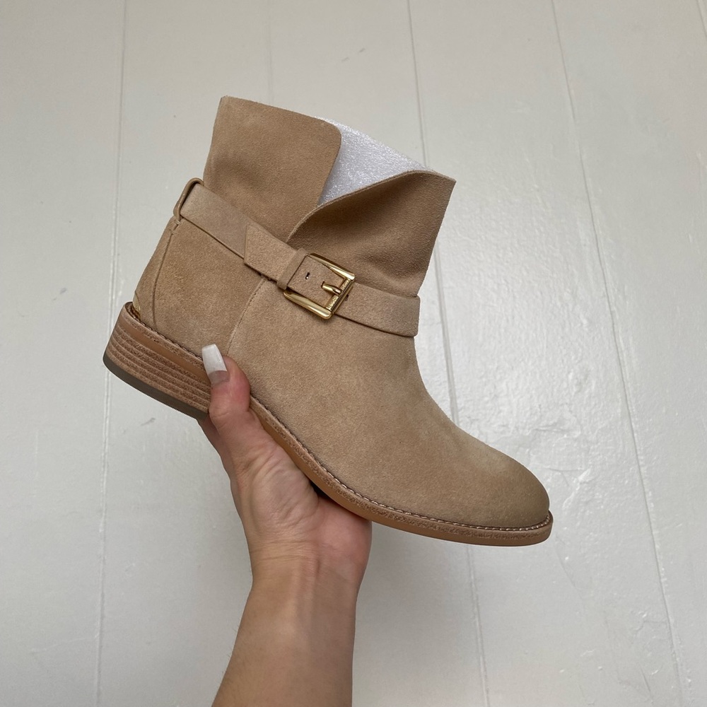 Michael Kors buckle ankle booties